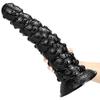 BDSM Realistic Dildo  Anal Plug Fisting Adult Sex Toy Animal Dildo Big Black Penis Strap On Cock XXL Dildo