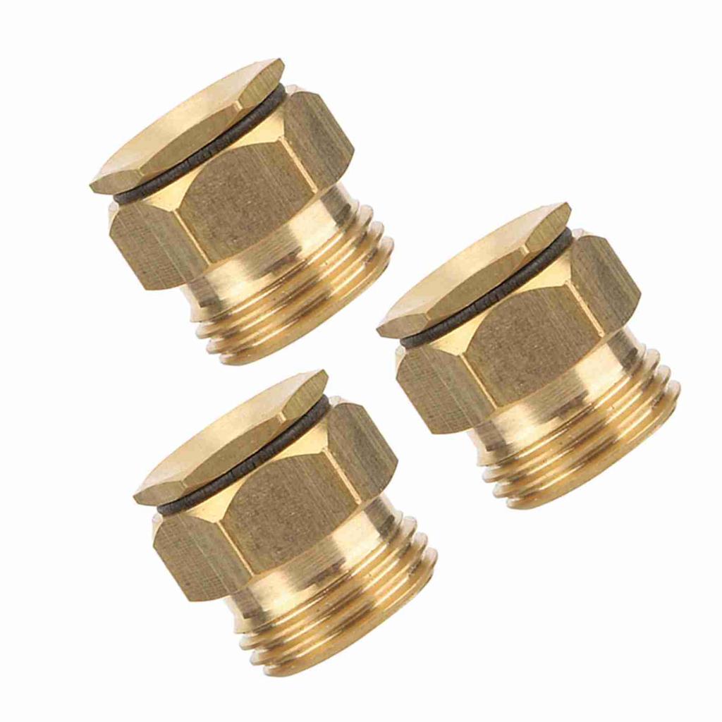 3Pcs G1/2" External Thread Adjustable Atomizing Misting Irrigation Garden Spray Nozzle