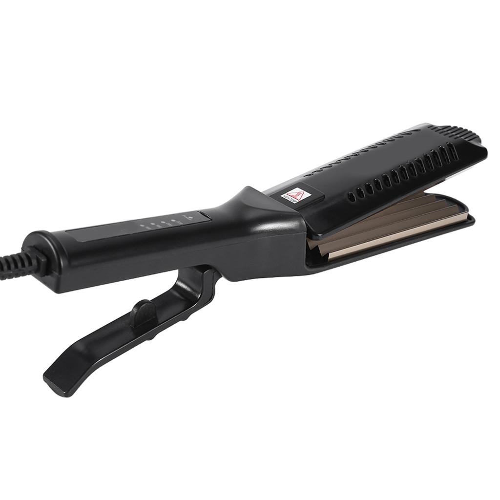 Ceramic Tourmaline Hair Straightener Curler 6 Teeth Corrugated Waved Hair Styling Tools