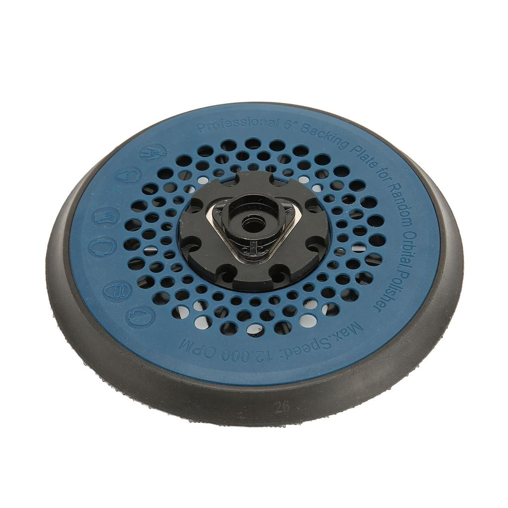 Sander Pad 17 Hole Random Orbital Sanding Replacement Hook Loop Pads for Electric Polishing Wheel