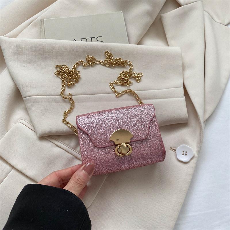 Chic Street Fashion Pu Leather Small Square Bag With Stitching Detail For Daily Use
