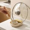 Hanging Spatula Storage Holder Suction Cup Pot Cover Drain Shelf Practical Spoon Rest Stove Top