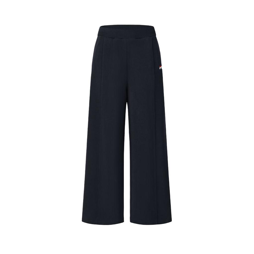 FILA Comfortable Knitted Stretch Lace-Up Casual Pants Women bottoms A11W613607F-NV