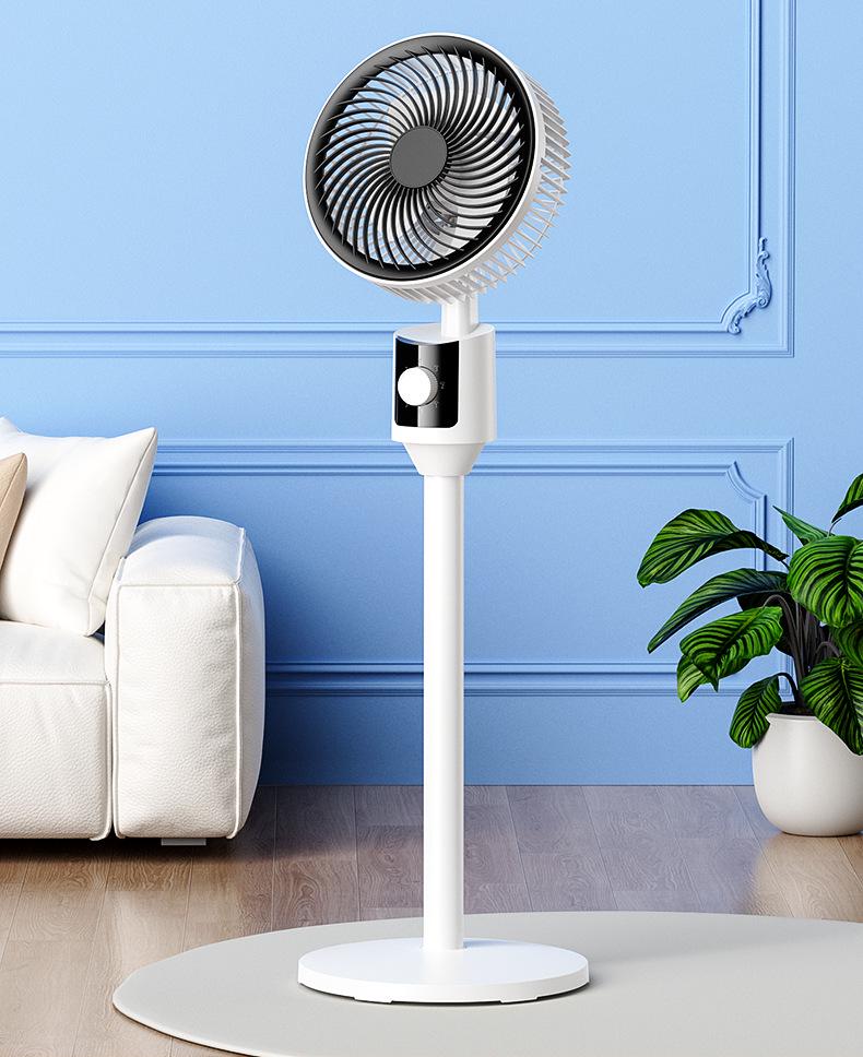 Silent Dual-Use Electric Fan for Home - Table & Floor Model