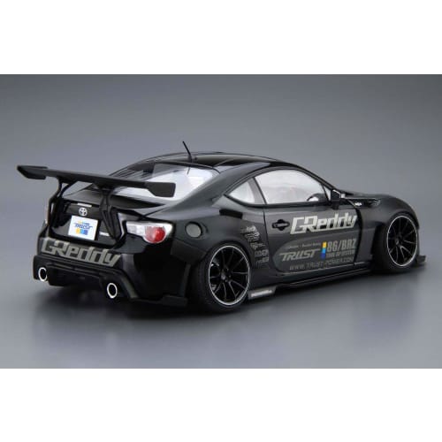 Aoshima Bunka Kyozai 1/24 Scale The Tuned Car Series No. 2 Toyota ZN6 TOYOTA86 '12 GREDDY & ROCKET BUNNY VOLK RACING Ver. Plastic Model Kit