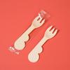 Disposable Individually Wrapped Cloud Fork & Spoon Set (100 Pcs)