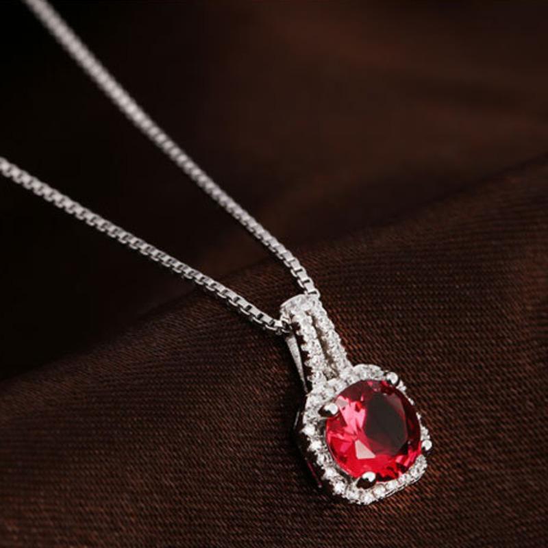 BELLA BOX Pătrat superb colier cu pandantiv elegant pentru femei farmec nunta logodnă pietre prețioase perle lanț claviculă cadouri feminine