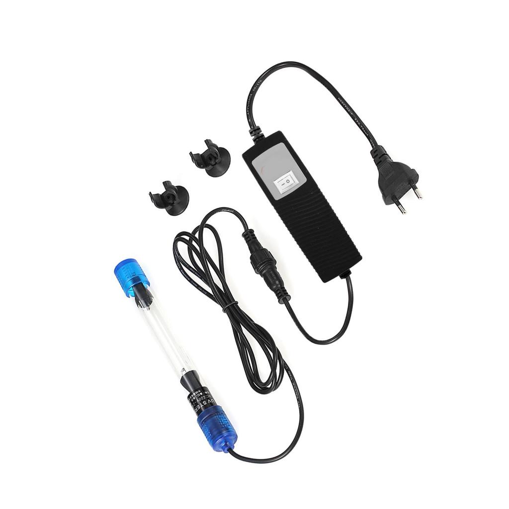 5W Submersible UV Light Sterilizer Sterilizing Lamp for Aquarium Fish Pond Water Disinfection Treatment