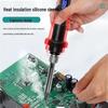80W Smart LED Electric Soldering Iron Set with Temperature Adjustment and Ceramic Core Desoldering Function.