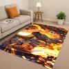 3D Charizard Pokemon Cartoon Christmas Gift Living Room Non-Slip Area Rug Carpet for Bedroom Sofa,Home Decor Doormat Kids