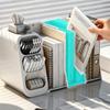 Foldable Student Book Shelf Multi Compartments File Holder Desktop Storage Box  Dorm Room