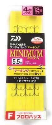 Daiwa Ayu SS Pack Marking Fluorocarbon 4 Minimum Size D-MAX One-Day Line, Anchors, 5.5