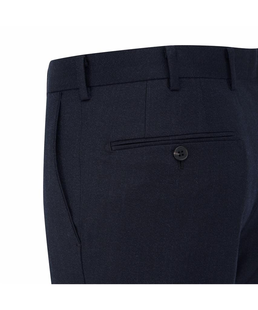 BRENTWOOD Wool Blended Micro Classic Suit Pants - Navy Brfcw26742Nyx