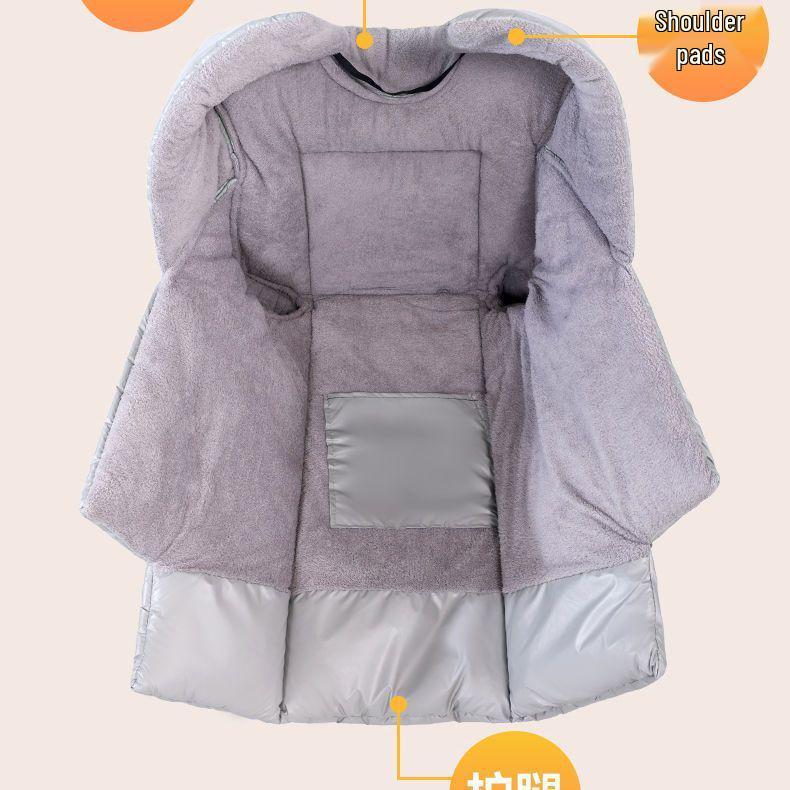 Electric Bicycle Winter Windshield Quilt: Thickened, Warm, Waterproof, Cold-Proof, Plus Velvet.