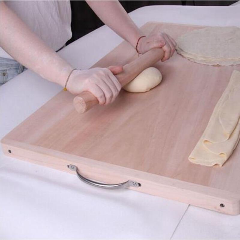 CHAHUA Большая толстая разделочная доска из массива дерева