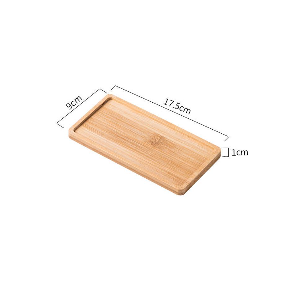 Wooden Soap Dispenser Tray Vanity Countertop Bottles Organizer Holder Round Square Candles Jewelry Storage Tray for Bathroom
