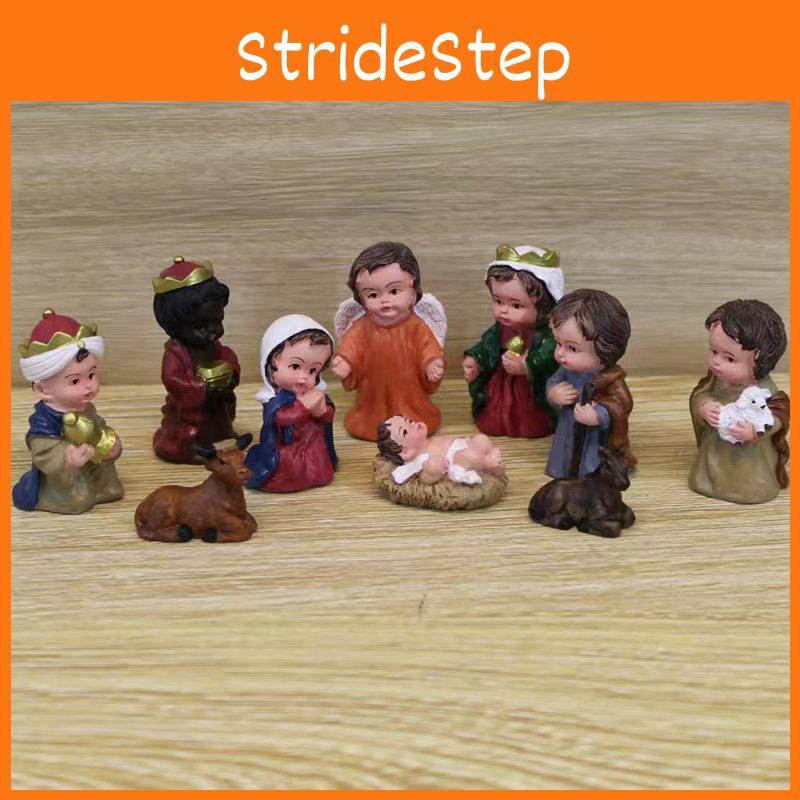 Creative Figurines Nativity Resin Craft With Artistic Touch For Holiday Gift