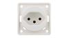 Berker Integro Single Socket Z/U Swiss Type 13 Snow White Matt 962492502