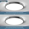 Ultra-Bright Modern Minimalist Ceiling Chandelier for Living Room and Bedroom - Energy-Saving Home Lighting Fixture
