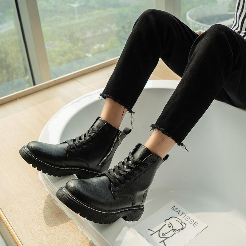 

Men S Boots Lace -Up Leather Casual Boots Men Autumn Shoes Man Original Classic Design Men Fashion Shoes Men Boots 36