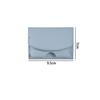 Minimalist PU Leather Short Women Wallet Ins Style Coin Pocket Mini Bifold Purse Compact Design Ladies Clutch Wallet For Women