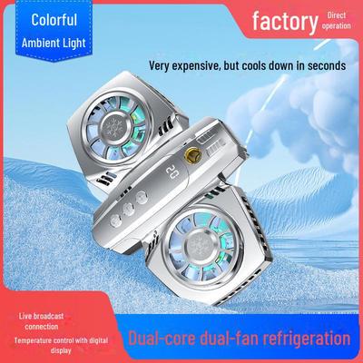 Star Style Dual Engine Mobile Radiator with Semiconductor Temp Control & Digital Display