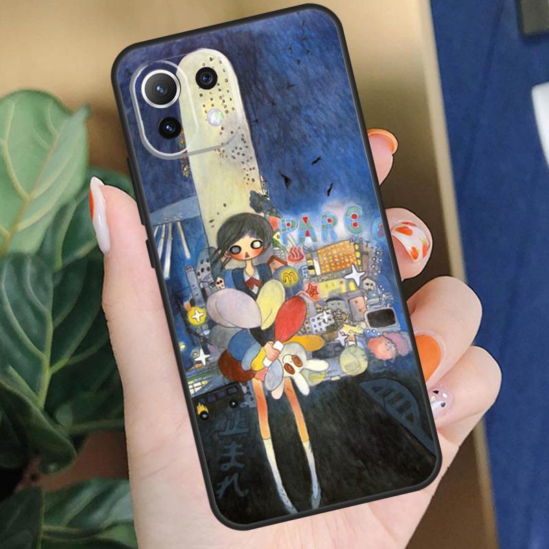 Cartoon Aesthetic Aya Takano Case For Xiaomi 15 14 Ultra 13T 14T 15T Pro 17 Pro Max POCO F8 F7 F5 F6 X5 X6 X7 Pro Coque
