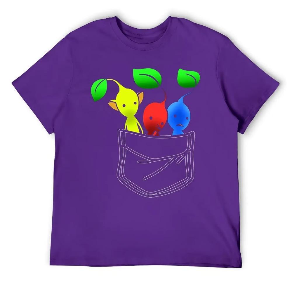 Fresh Pikmins In Your Pocket Jigsaw Puzzle For Sale T-shirt  Sport T-shirts Classic Geeky Fitness USA Size