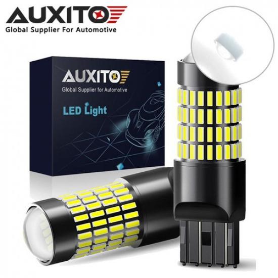AUXITO 7443 7440 Tail Brake Stop Light Reverse Bulbs 102H LED Extreme Bright