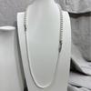 Autumn Essential 80cm Long Freshwater Pearl Sweater Necklace - 4-7mm Round, Near-Flawless Finish.