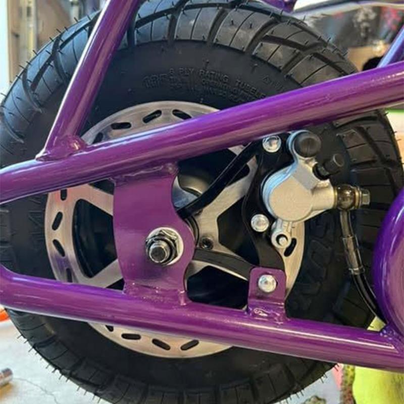 Aluminum Caliper Bracket Brake Caliper Bracket Converting Mini Bikes to Hydraulic Braking System Without Modification