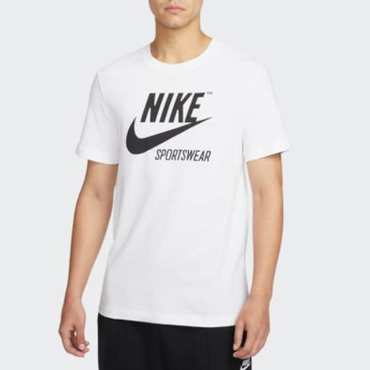 Nike Drop Shoulder Sleeve T-Shirt Men's White BV0627-100