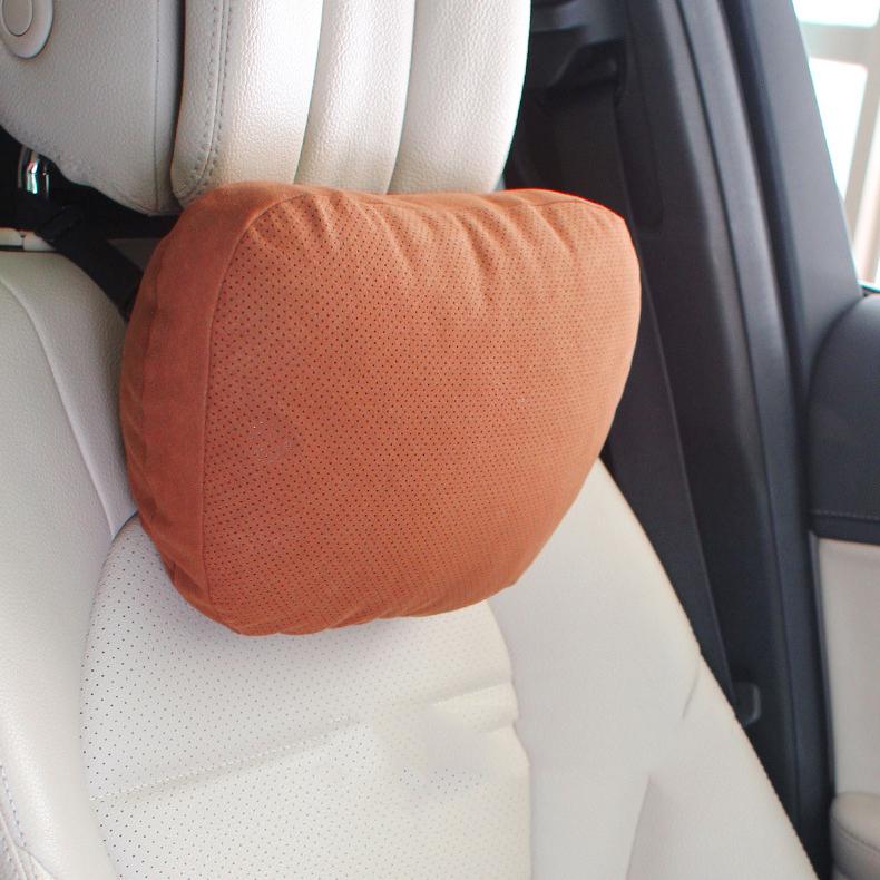 High-Grade Car Neck Pillow For Mercedes Benz Maybach - Breathable Hole Car Headrest Auto Lumbar Pillows Interior Accessories