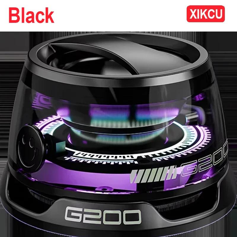 

Sound Box G200 RGB Lighting Magnetic Speaker BT5.0 Mini Sound Box 7 Hours Playback Phone Holder Portable Bluetooth Speaker чёрный