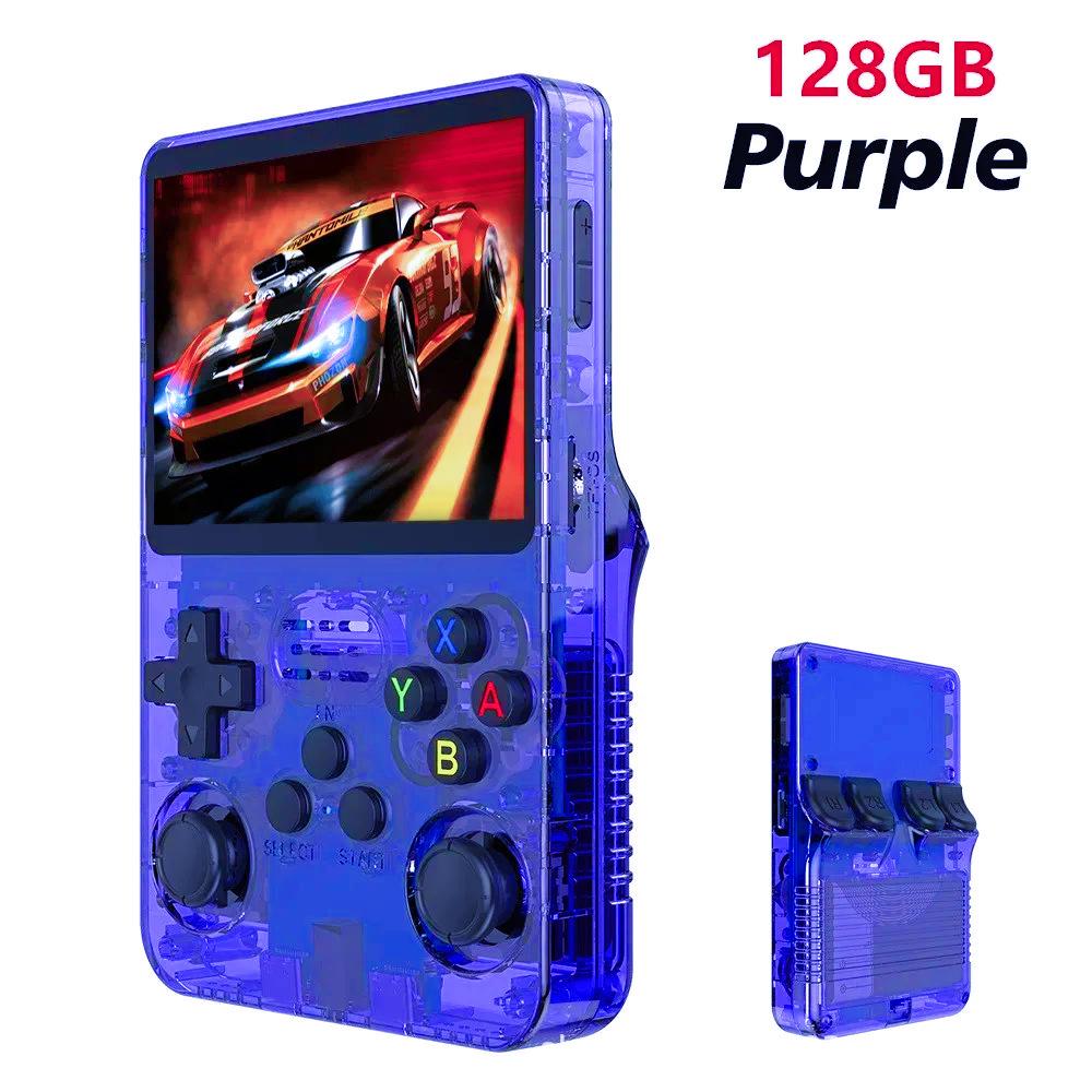 R36S Tragbare Retro-Spielkonsole - Handheld Duales System für PSP, GBA, Arcade-Spiele.