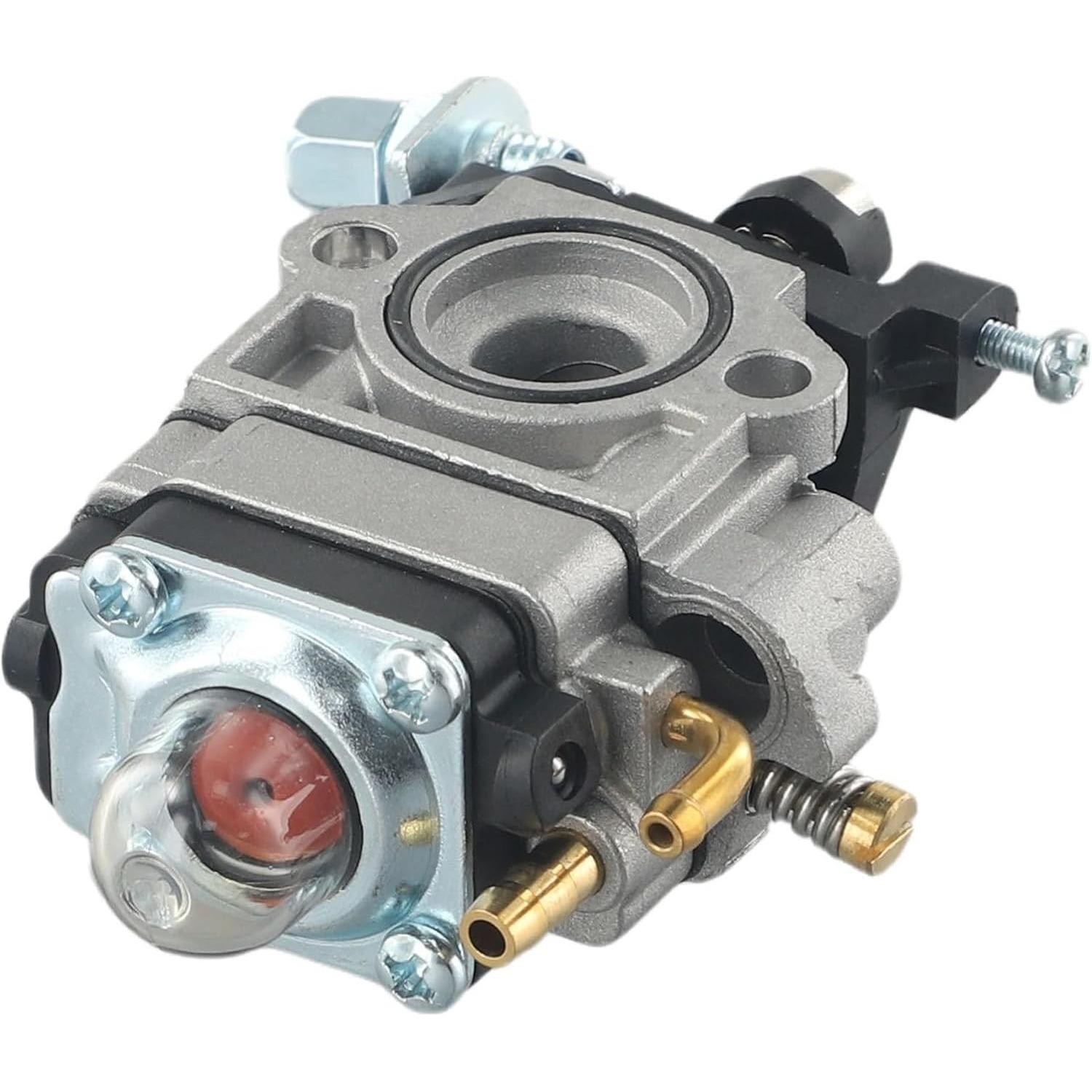 Carburetor 22cc 26cc 33cc 34cc 36cc, 11mm Carburettor carb for Hedge Trimmer Brush cutter Chainsaw Engine серебряный