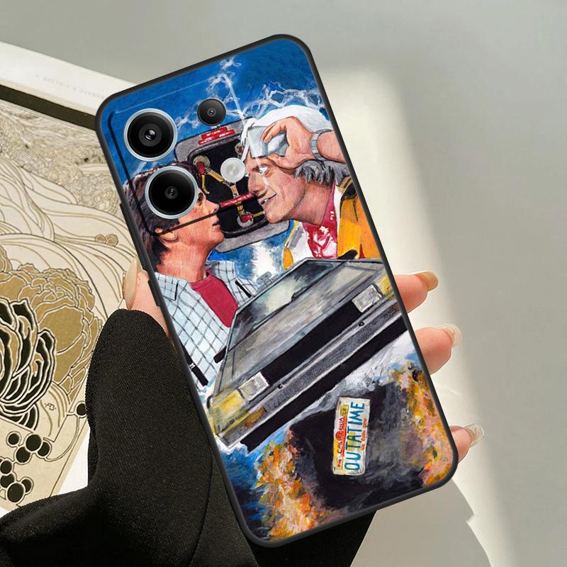 

Back to the Future Case For Xiaomi Redmi Note 14 12 11 9 10 13 Pro 9S 10S 11S 12S Redmi 14C 10C 12C 13C Cover Redmi Note 12 Pro 4G