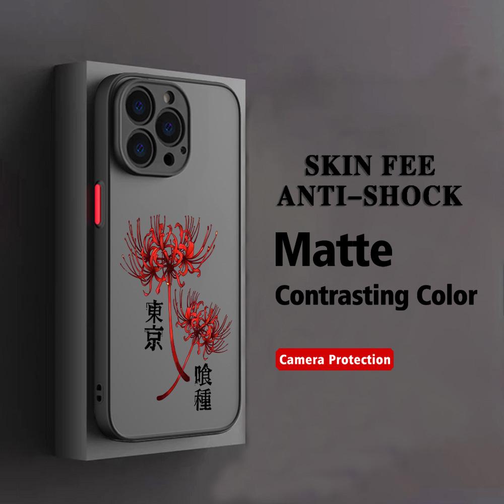 HOT New Cool T-Tokyo Ghoul Anime Phone Case For iPhone 17 16e 16 15 14 13 12 11 Mini Pro Air Max X XR XSMax 7 8 6 Plus Matte