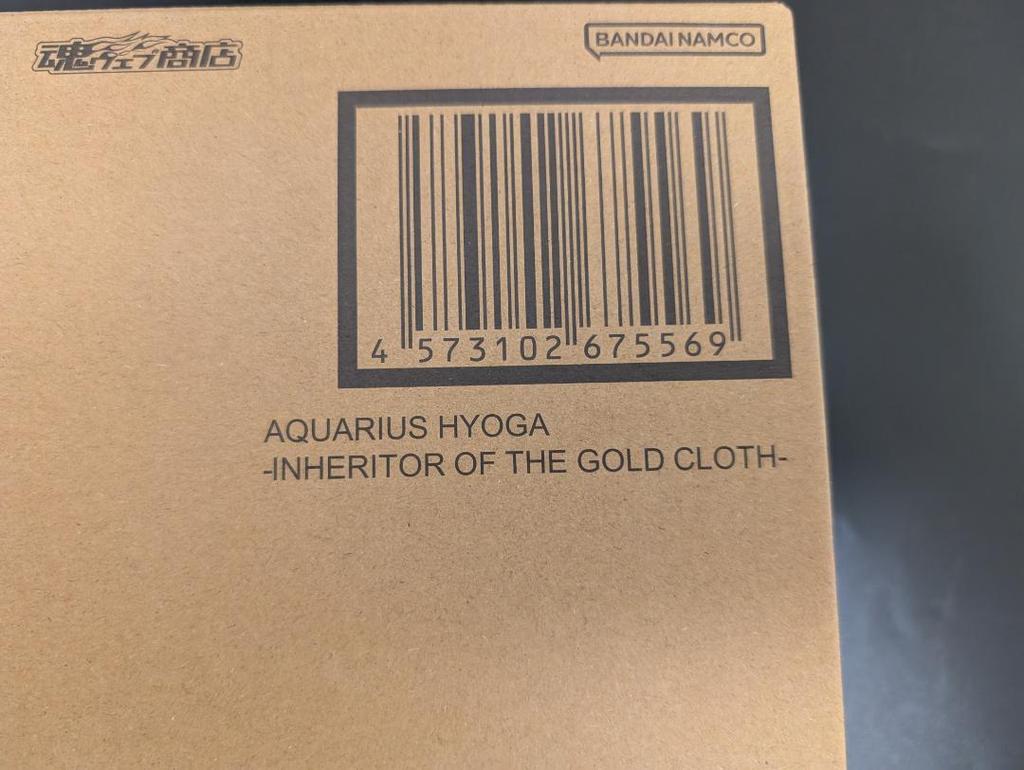 [USED] Saint Seiya Myth Cloth EX Aquarius Hyoga Golden Cloth Successor Premium Bandai