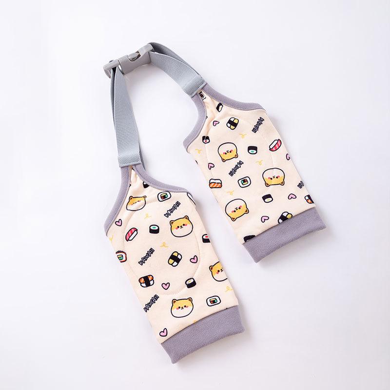 

Наколенники для домашних животных, защищающие от грязи и серости, защитные чехлы для суставов одежды, чехлы для ног сиба-ину, защищающие от скрежета, налокотники для средних и маленьких собак 3XL жёлтый