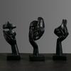 Moderne Abstrakte Figuren Büro Schreibtisch Dekoration Zubehör Figur Statue Moderne Kunst Zuhause Schlafzimmer Wohnzimmer Innendekor