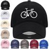 Soft Cotton Baseball Cap for Women Men Adjustable Fashion Bicycle Embroidered Dad Hat Unisex Classic Golf Caps