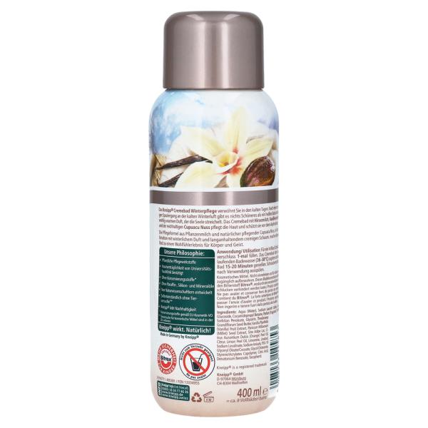 Kneipp Cream Bath Bath Salt Winter Care 400ml