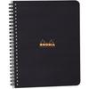Rhodia Rhodiactive Carnet D'adresse A5 À Spirale 160 Pages Avec Pochette Carton Orange
