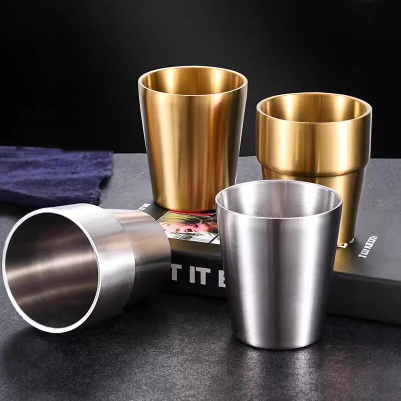 Wutuo Sada nerezových hrnků na pití 304