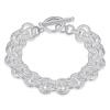 Fashion Jewelry  Sterling  Bracelet Unique Design Bracelet for Women Men Party Wedding Jewelry Gifts