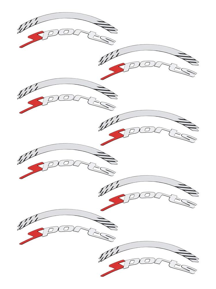 Letras de Neumático Impermeables de Instalación Rápida para un Estilo de Vehículo Único
