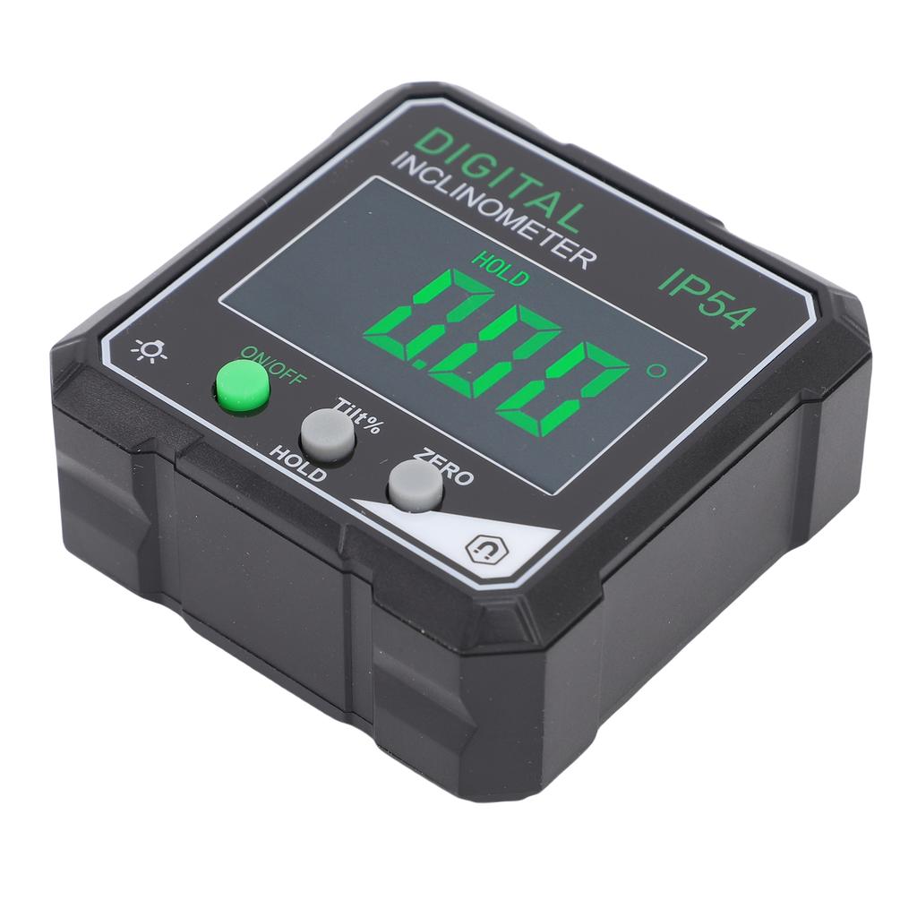 Inclinômetro Digital 4x90 Graus de Alcance Tela LCD Retroiluminada Localizador Eletrônico de Ângulo Magnético para Serras de Mesa de Marcenaria