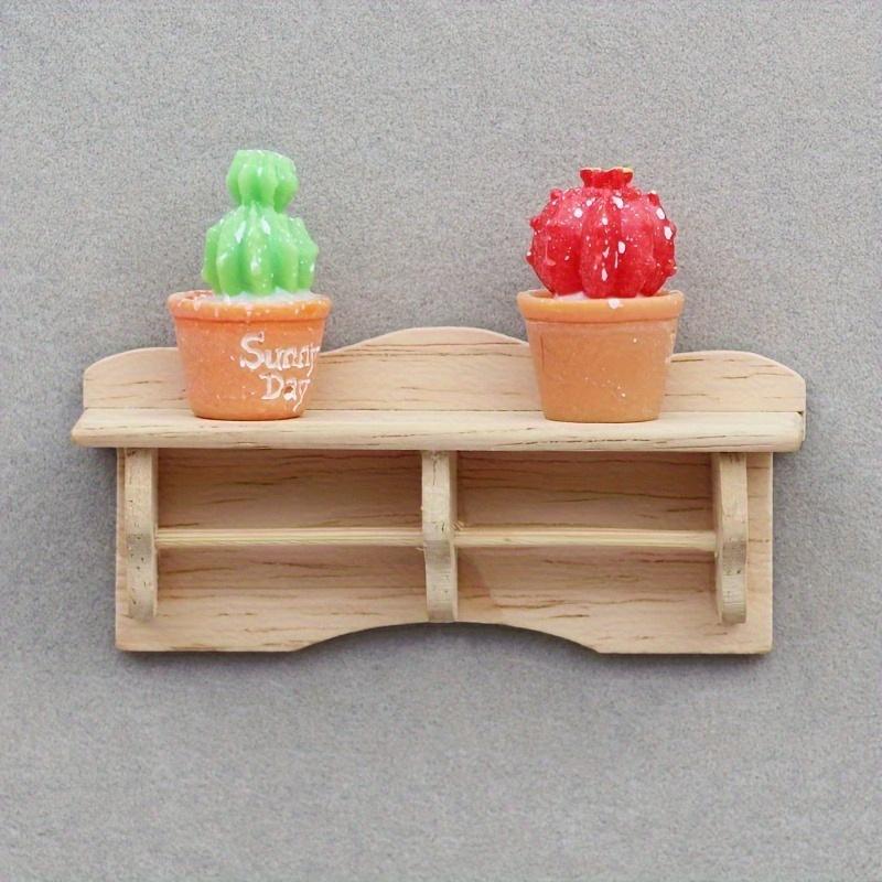 1/12 Scale Miniature Wooden Towel Rack Model Ornament - DIY Miniature Photography Props- Seasonal Decor - Perfect Gift