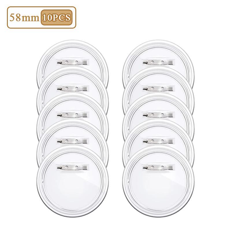 10/30/50 STUKS Ronde Badge Maakset DIY Speldknop Benodigdheden voor Aangepaste Broches Naamplaatjes Cosplay Evenement Feest Knutselmaterialen